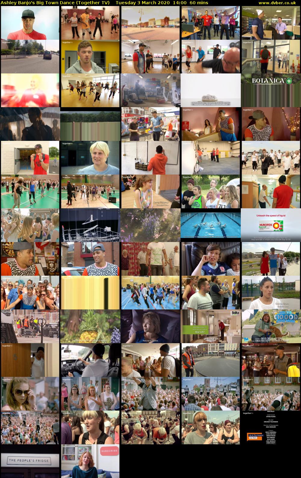 Ashley Banjo's Big Town Dance (Together TV) Tuesday 3 March 2020 14:00 - 15:00