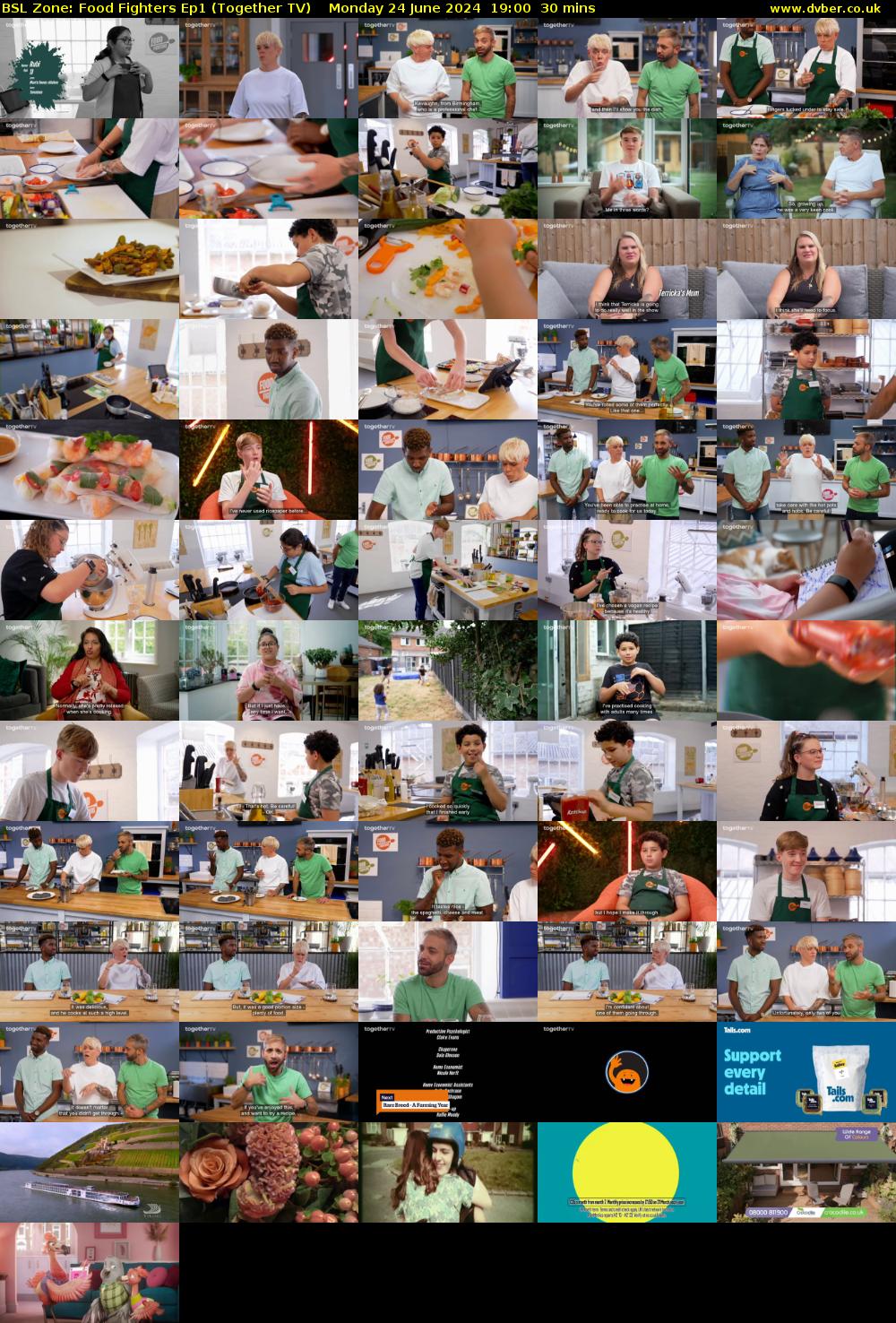 BSL Zone: Food Fighters Ep1 (Together TV) Monday 24 June 2024 19:00 - 19:30
