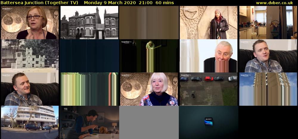 Battersea Junction (Together TV) Monday 9 March 2020 21:00 - 22:00