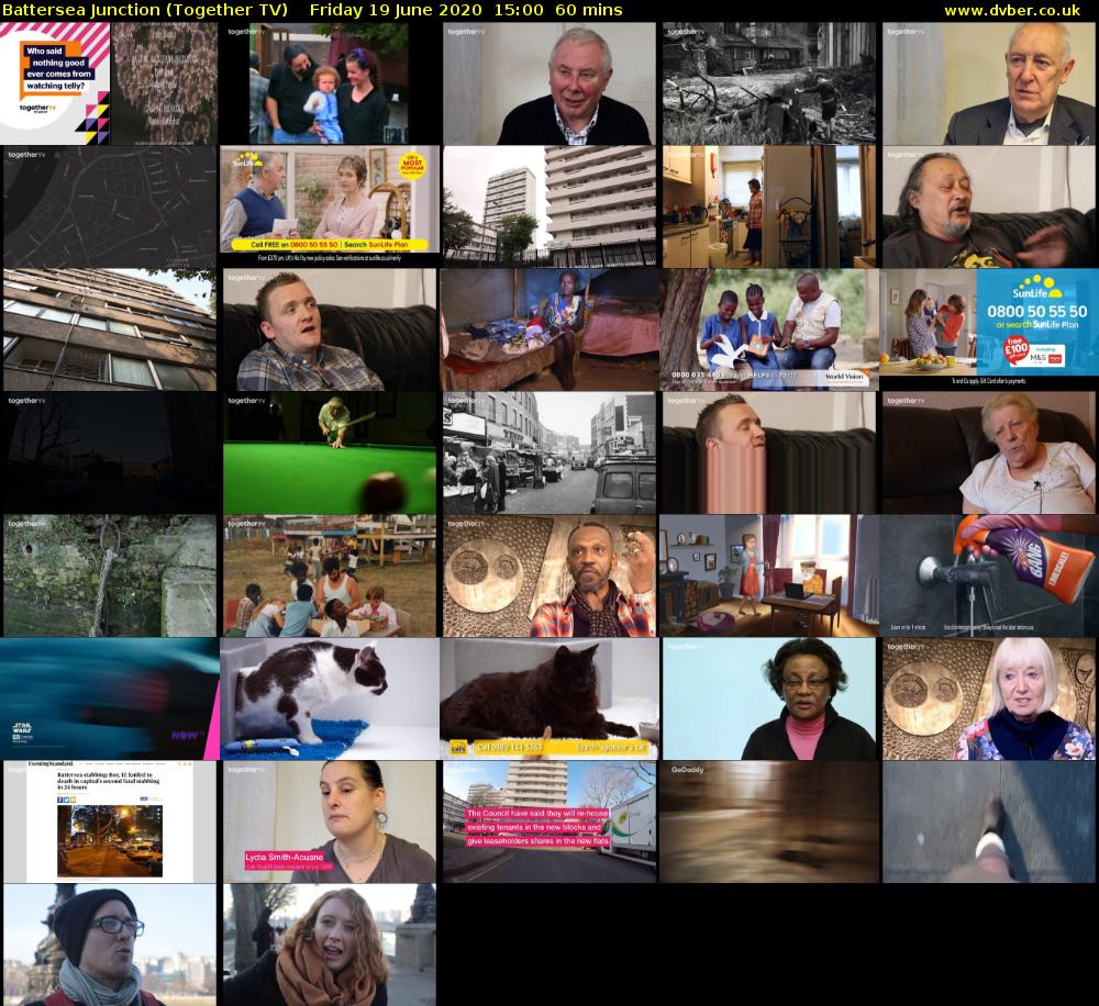 Battersea Junction (Together TV) Friday 19 June 2020 15:00 - 16:00
