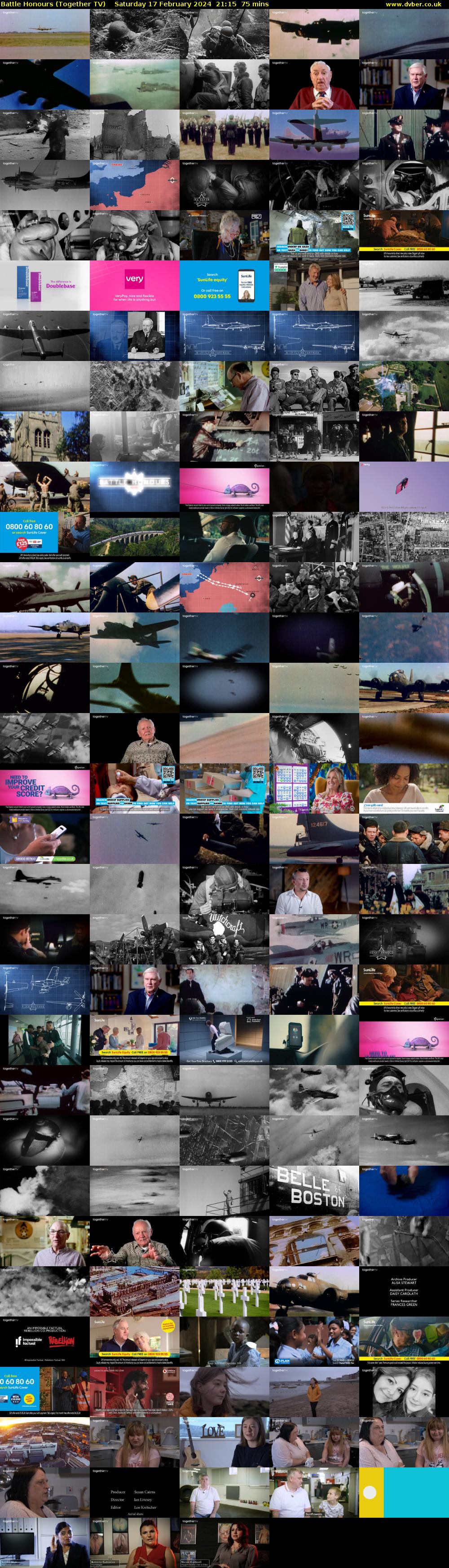 Battle Honours (Together TV) Saturday 17 February 2024 21:15 - 22:30