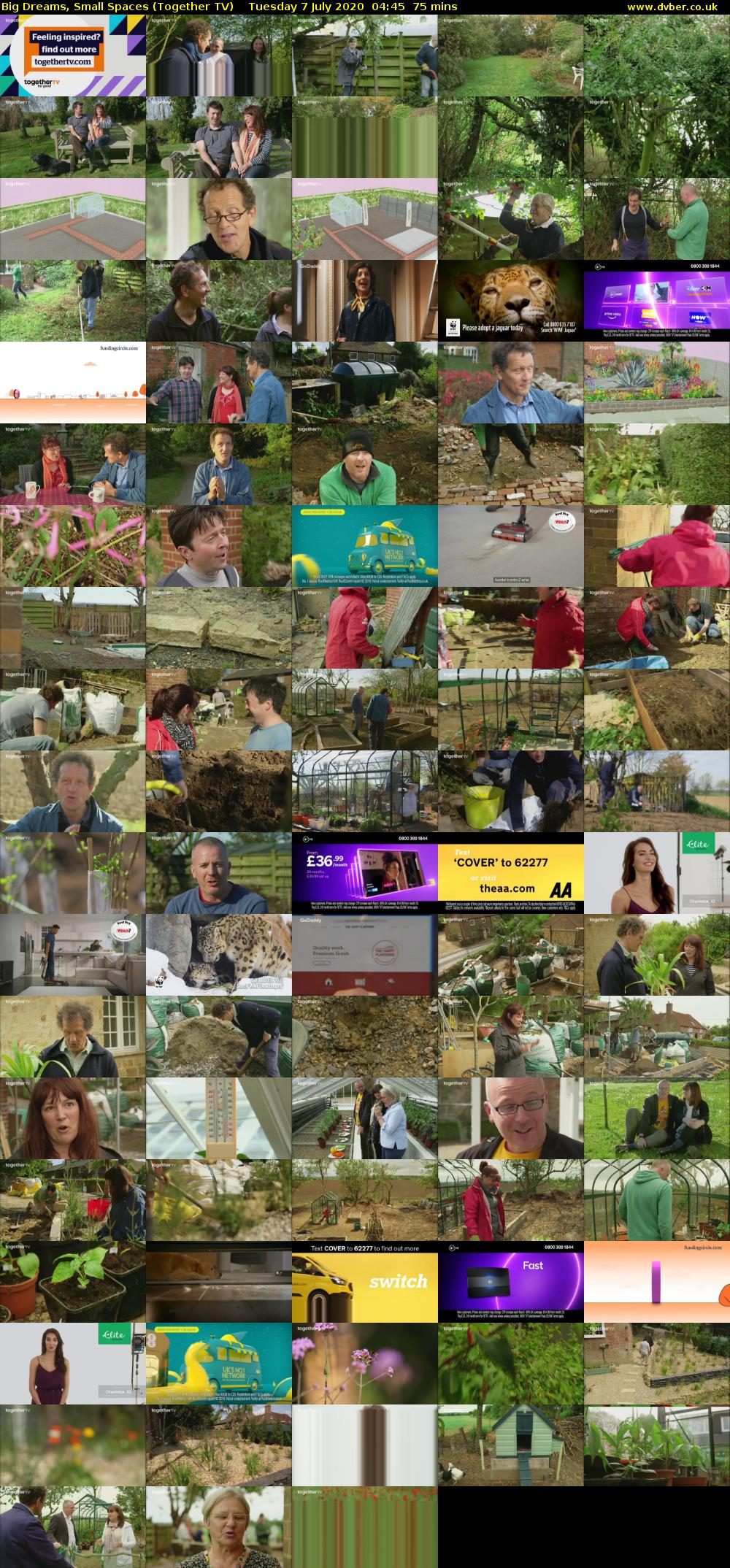 Big Dreams, Small Spaces (Together TV) Tuesday 7 July 2020 04:45 - 06:00