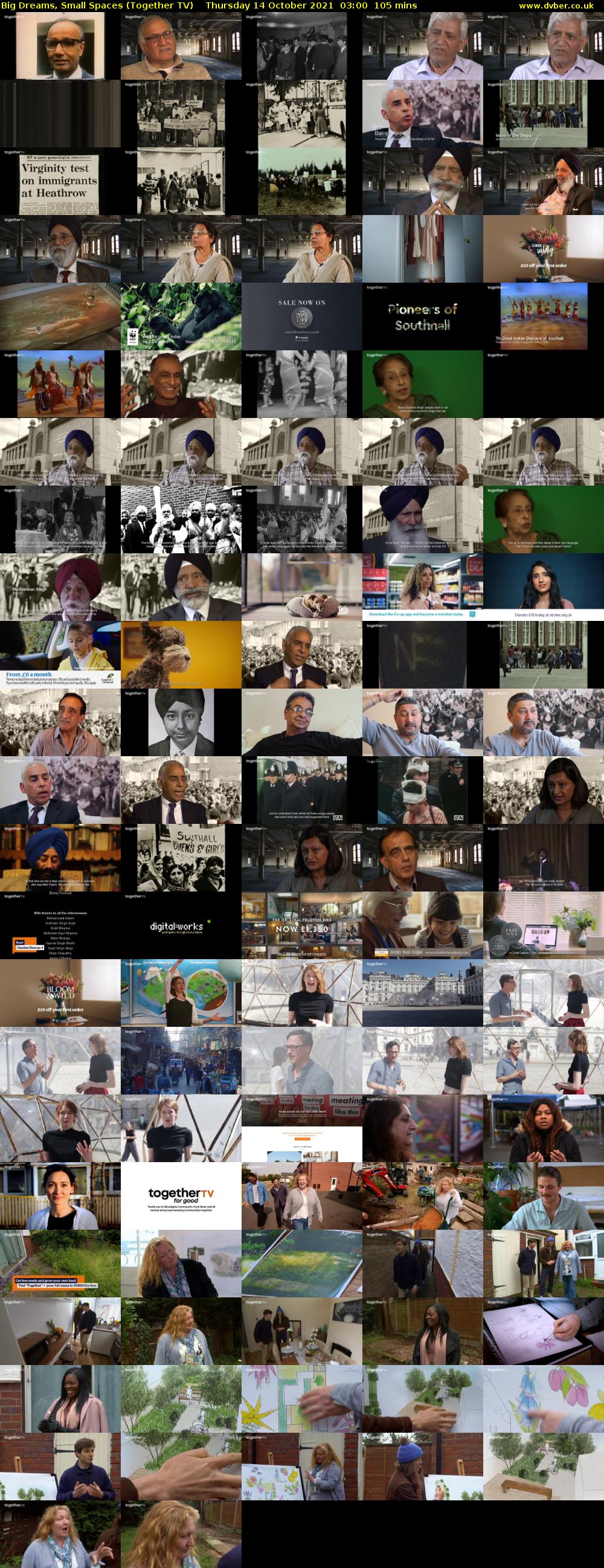 Big Dreams, Small Spaces (Together TV) Thursday 14 October 2021 03:00 - 04:45
