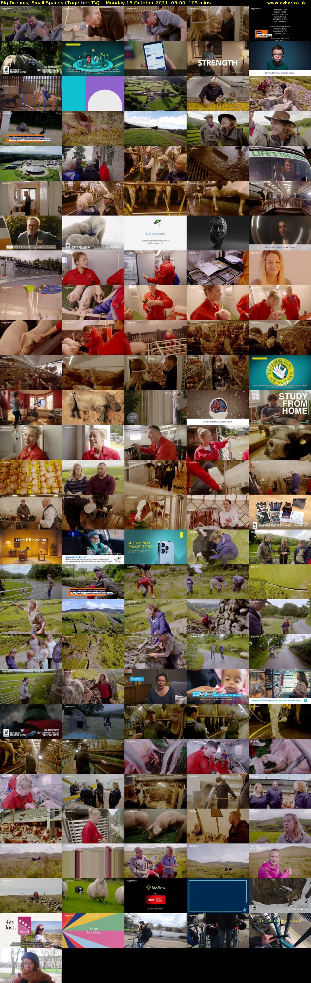 Big Dreams, Small Spaces (Together TV) Monday 18 October 2021 03:00 - 04:45