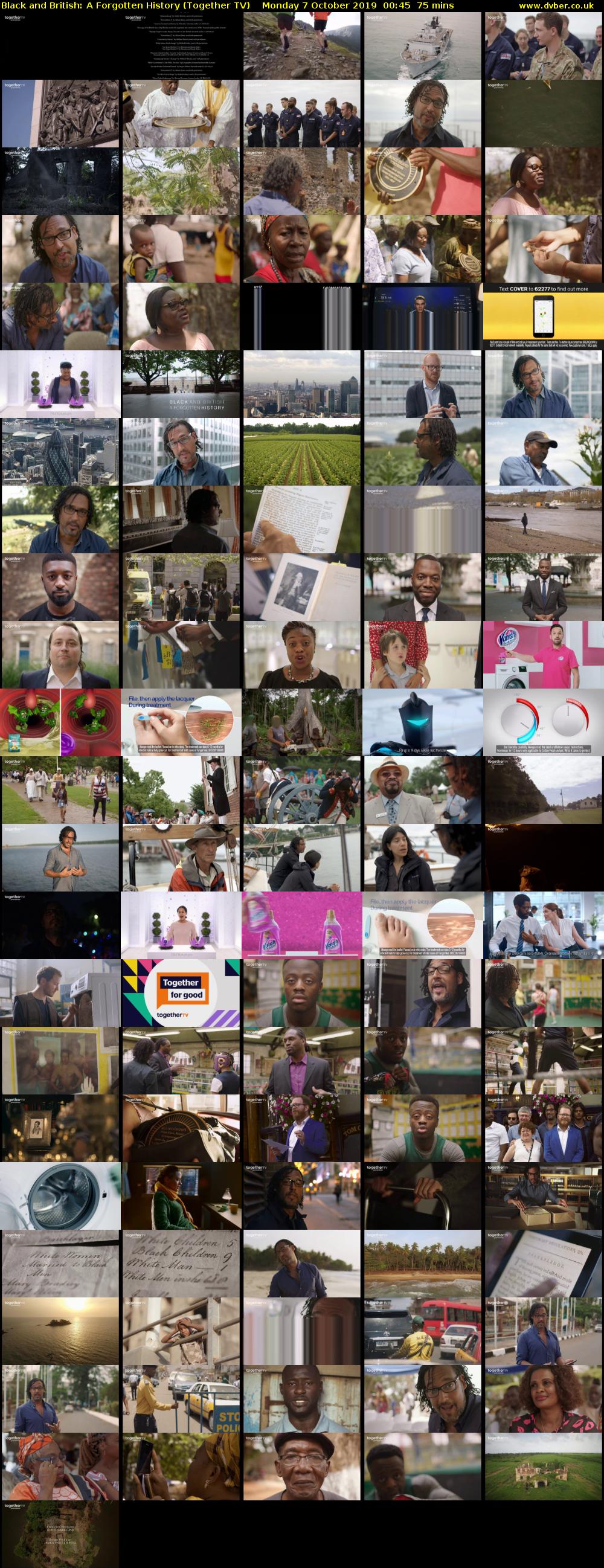 Black and British: A Forgotten History (Together TV) Monday 7 October 2019 00:45 - 02:00