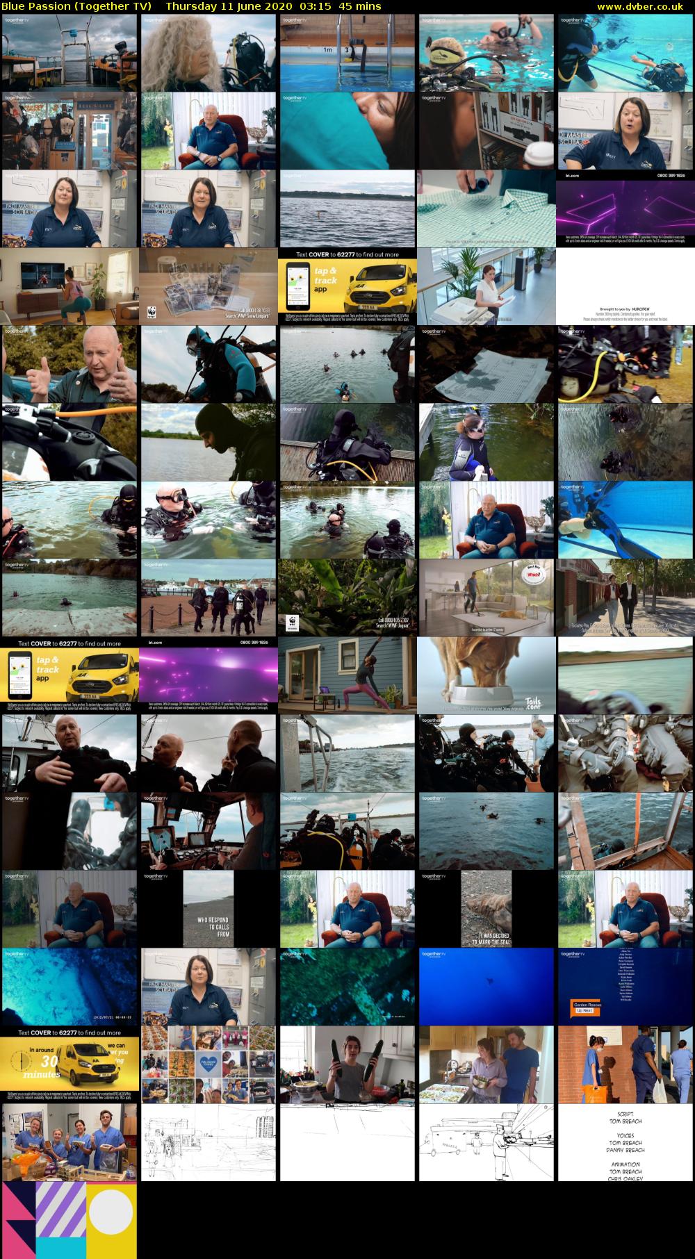Blue Passion (Together TV) Thursday 11 June 2020 03:15 - 04:00