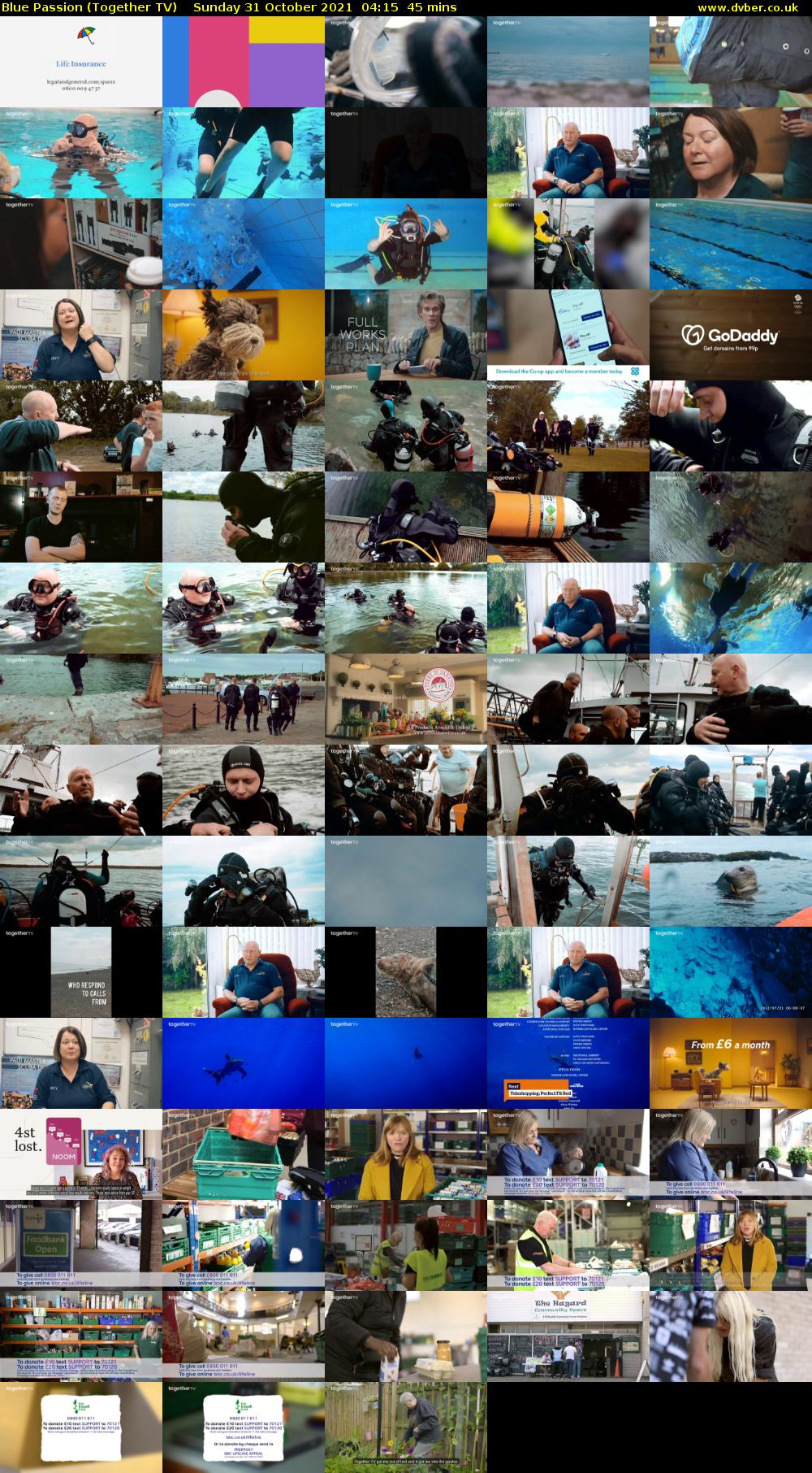 Blue Passion (Together TV) Sunday 31 October 2021 04:15 - 05:00