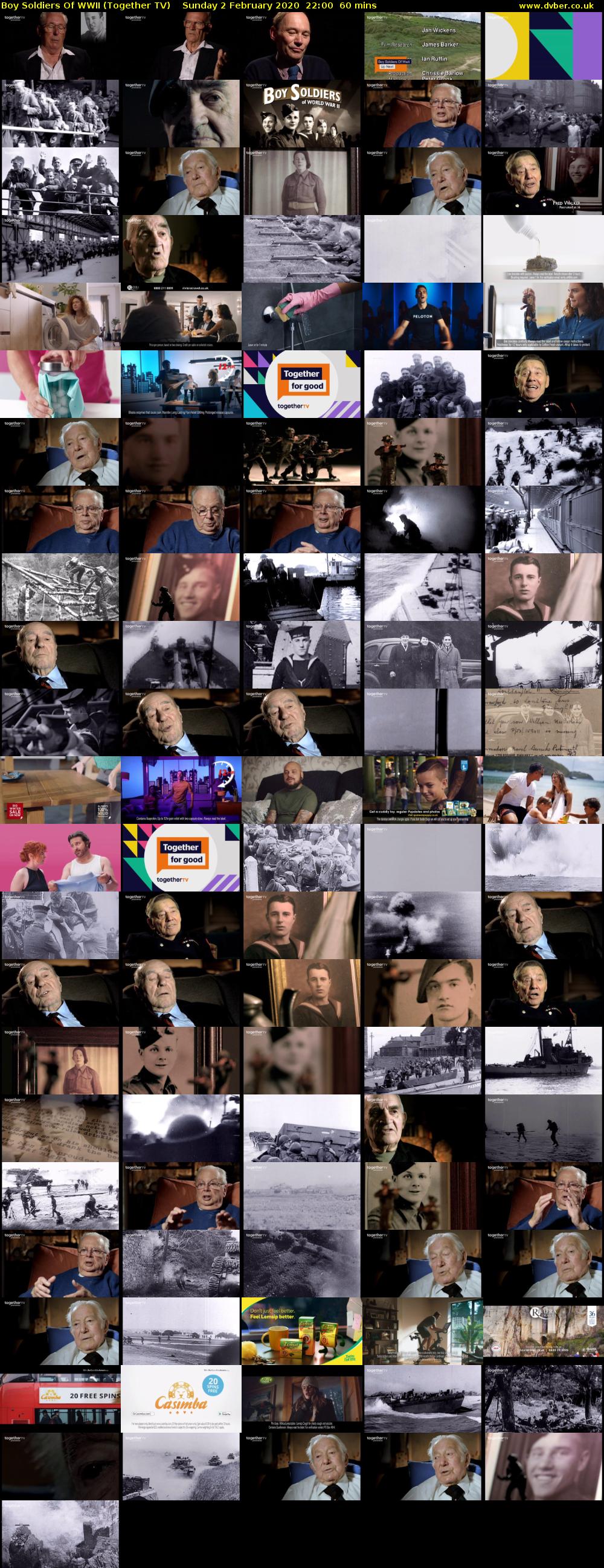 Boy Soldiers of WWII (Together TV) Sunday 2 February 2020 22:00 - 23:00