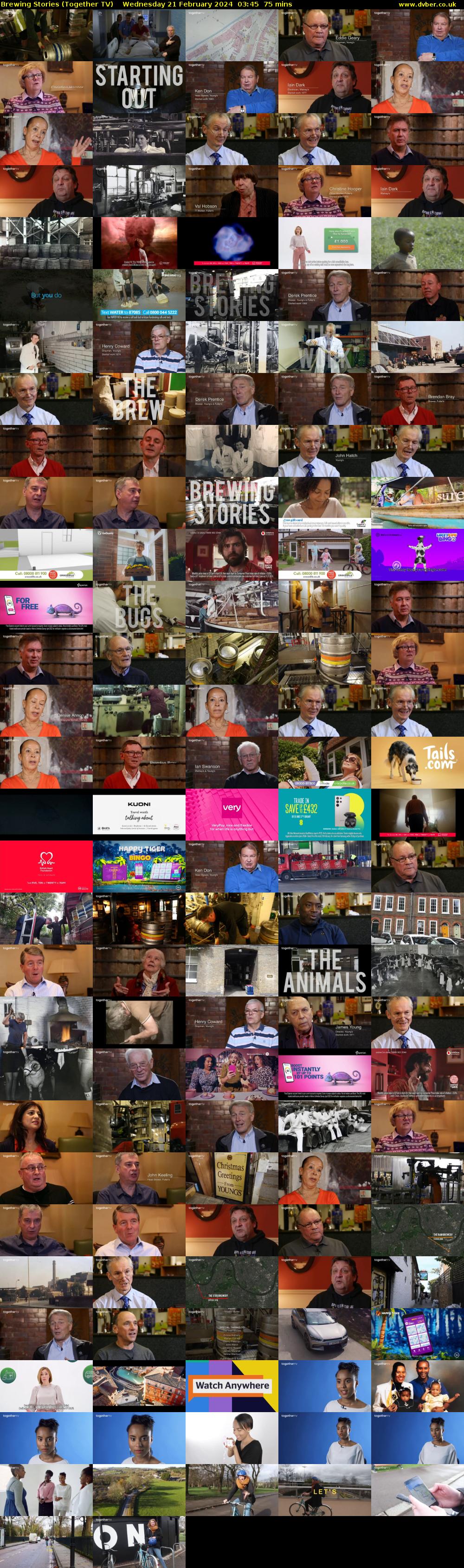 Brewing Stories (Together TV) Wednesday 21 February 2024 03:45 - 05:00