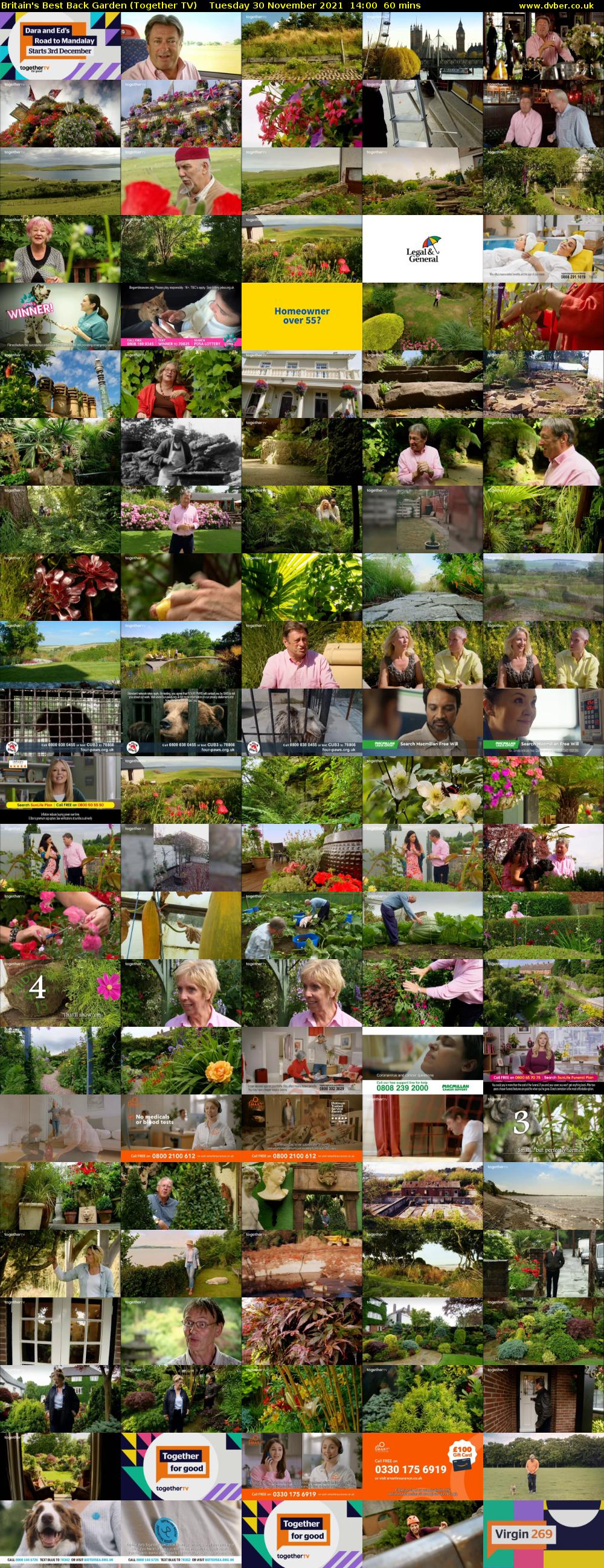 Britain's Best Back Garden (Together TV) Tuesday 30 November 2021 14:00 - 15:00