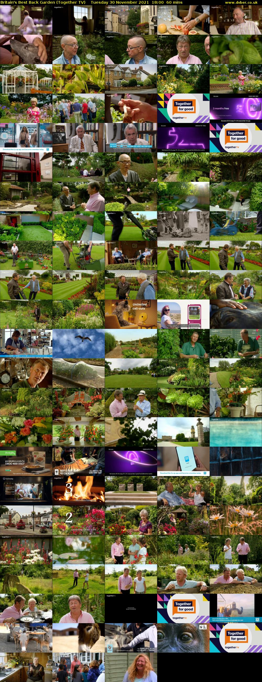 Britain's Best Back Garden (Together TV) Tuesday 30 November 2021 18:00 - 19:00