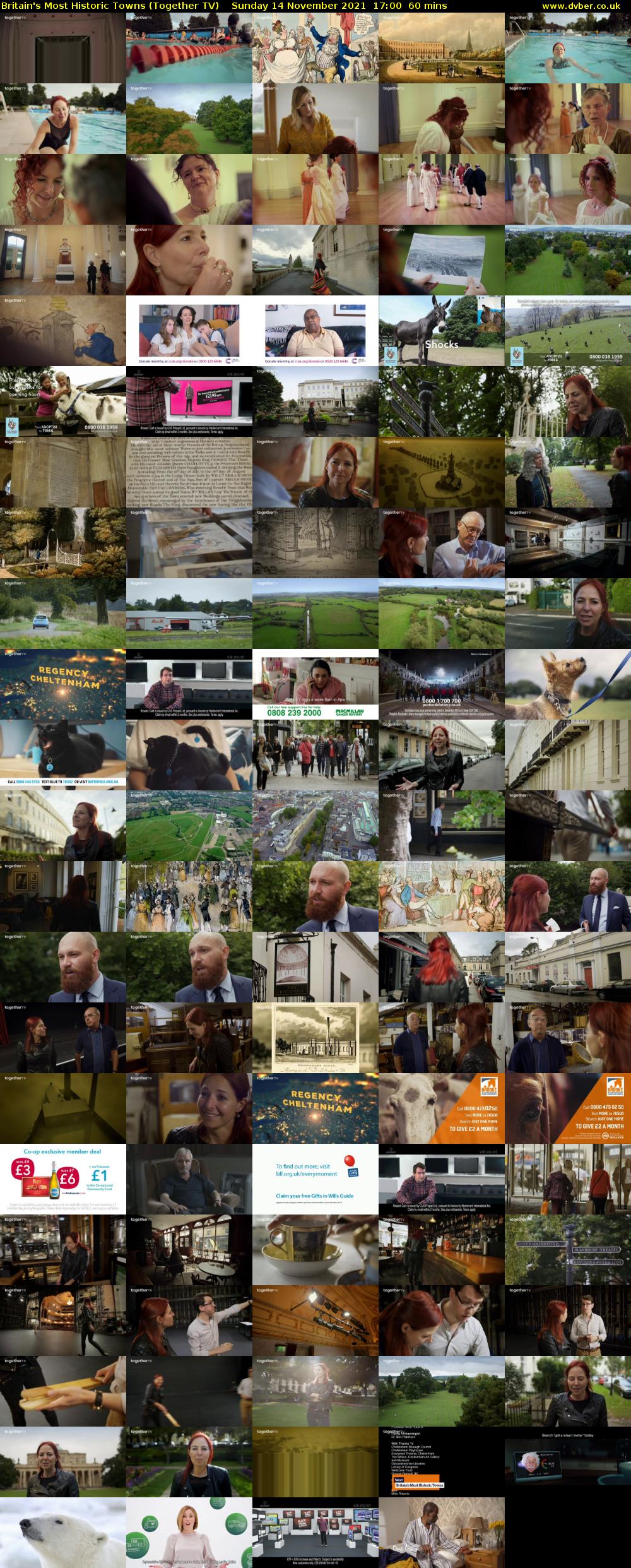 Britain's Most Historic Towns (Together TV) Sunday 14 November 2021 17:00 - 18:00