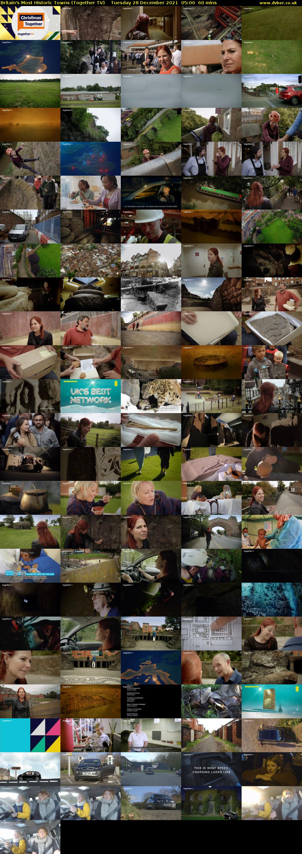 Britain's Most Historic Towns (Together TV) Tuesday 28 December 2021 05:00 - 06:00