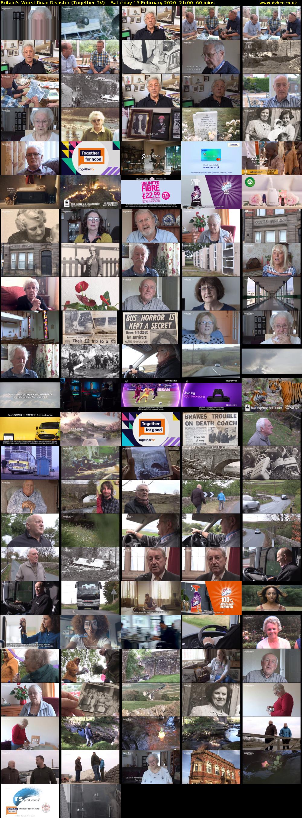 Britain's Worst Road Disaster (Together TV) Saturday 15 February 2020 21:00 - 22:00
