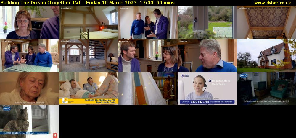 Building The Dream (Together TV) Friday 10 March 2023 17:00 - 18:00