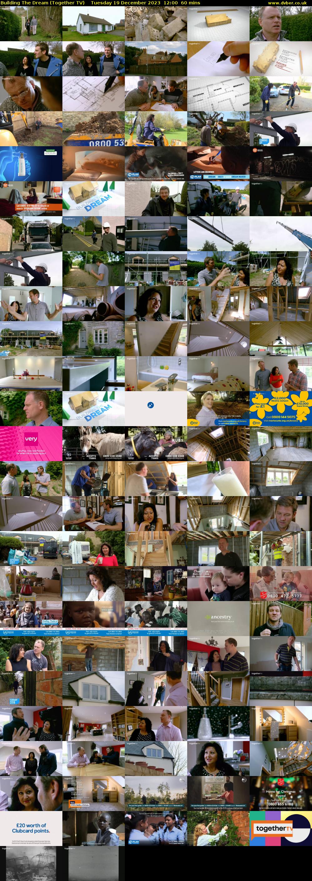Building The Dream (Together TV) Tuesday 19 December 2023 12:00 - 13:00