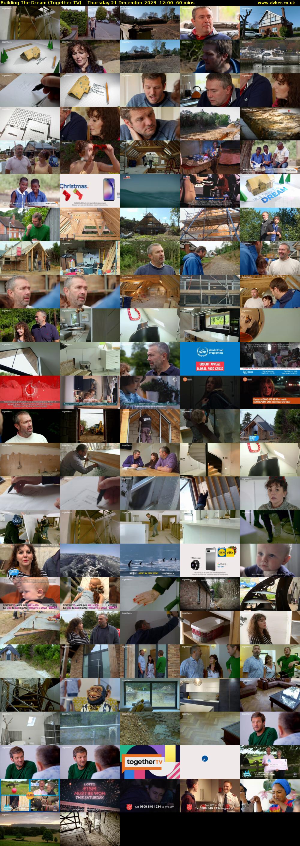 Building The Dream (Together TV) Thursday 21 December 2023 12:00 - 13:00
