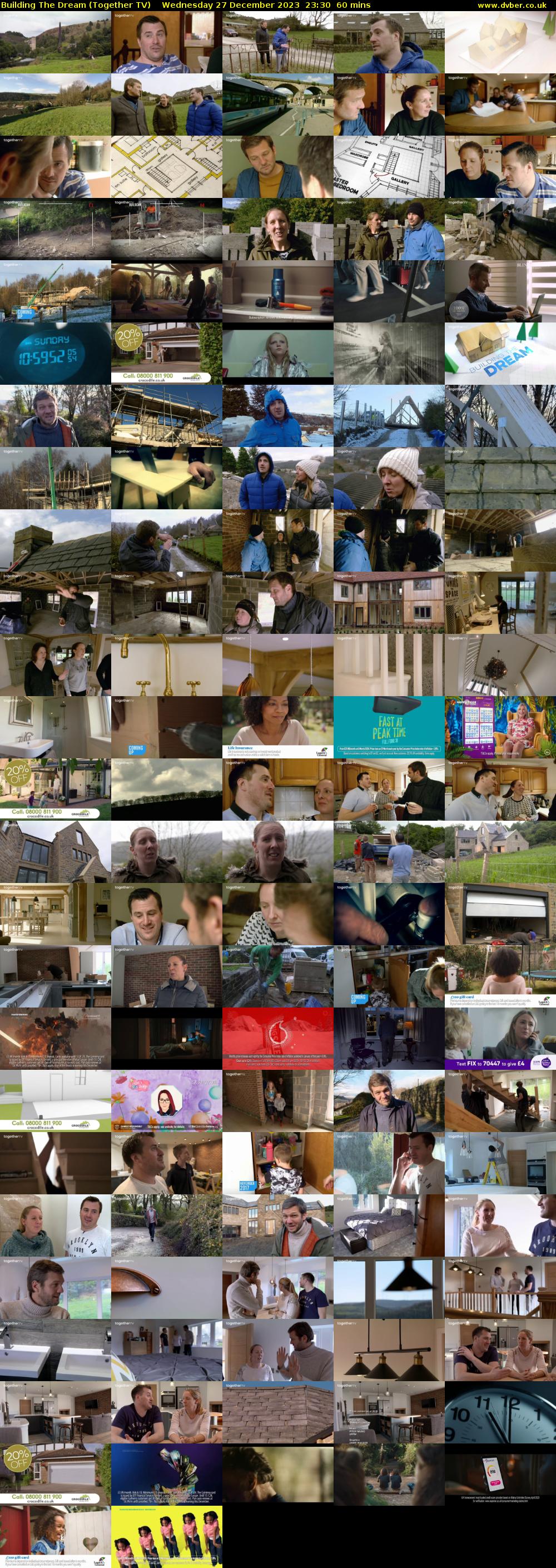 Building The Dream (Together TV) Wednesday 27 December 2023 23:30 - 00:30
