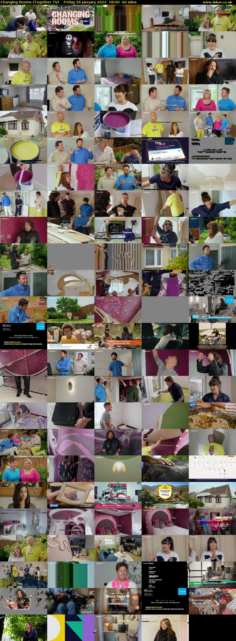 Changing Rooms (Together TV) Friday 26 January 2024 18:00 - 19:00