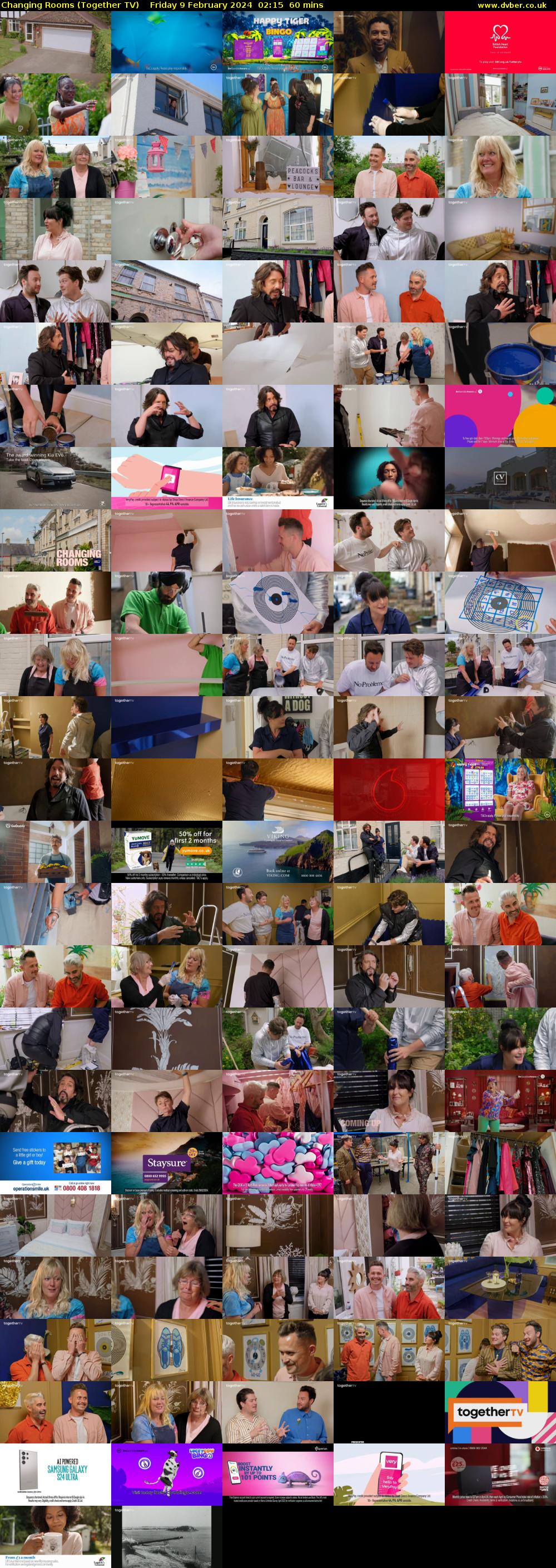 Changing Rooms (Together TV) Friday 9 February 2024 02:15 - 03:15