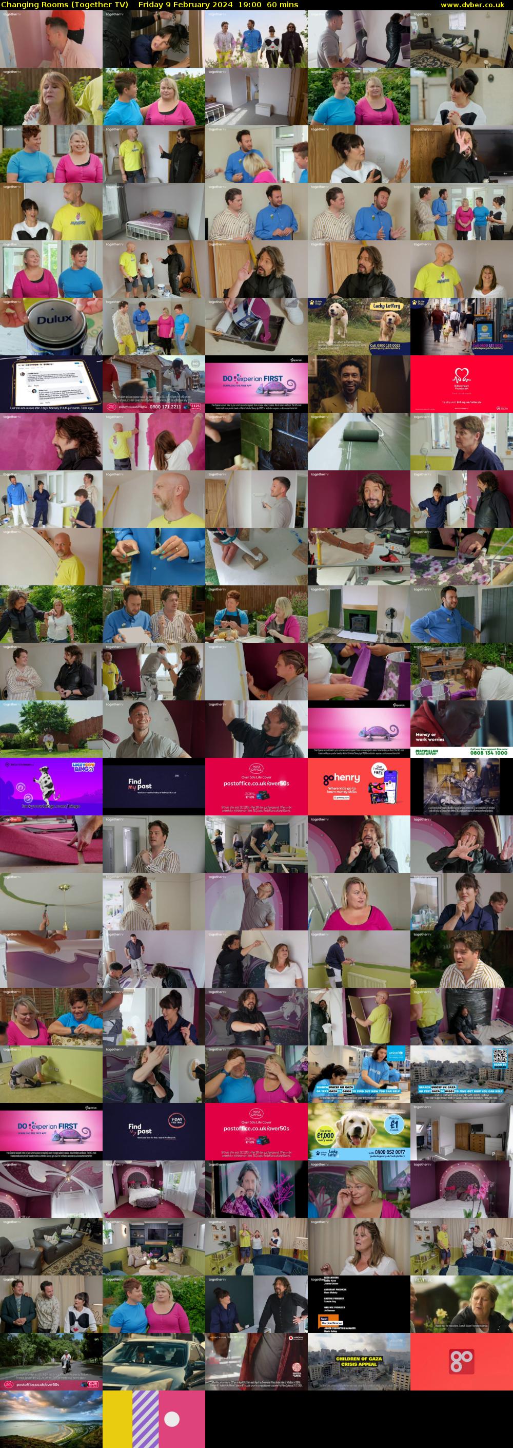 Changing Rooms (Together TV) Friday 9 February 2024 19:00 - 20:00