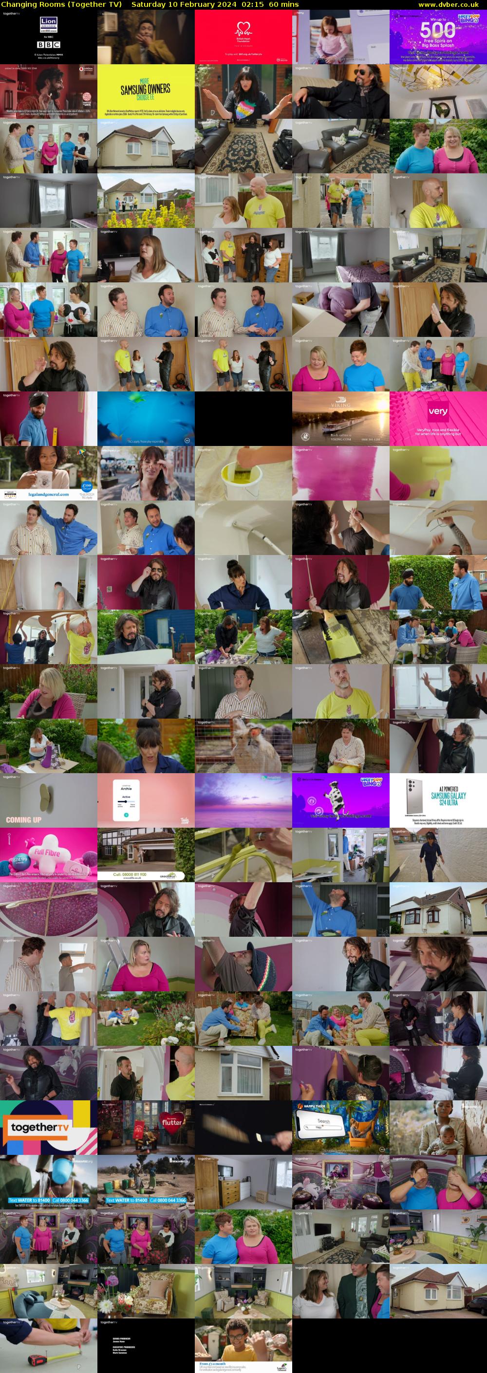 Changing Rooms (Together TV) Saturday 10 February 2024 02:15 - 03:15