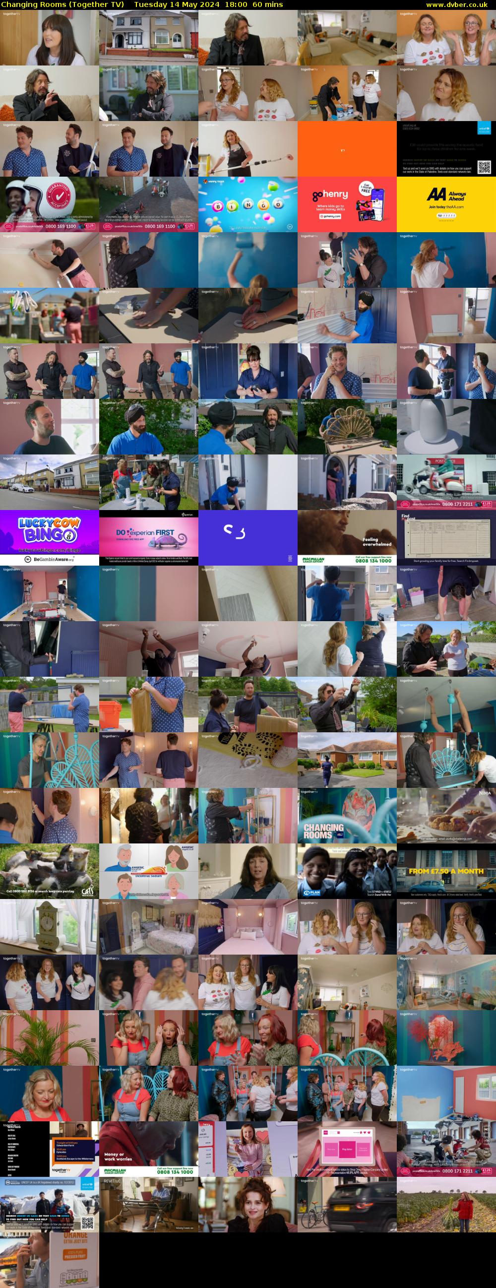 Changing Rooms (Together TV) Tuesday 14 May 2024 18:00 - 19:00