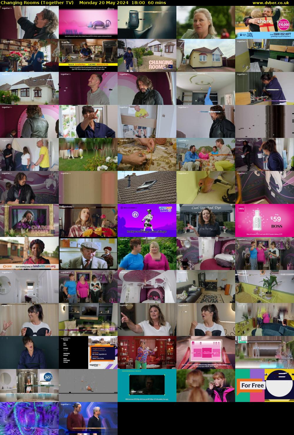 Changing Rooms (Together TV) Monday 20 May 2024 18:00 - 19:00