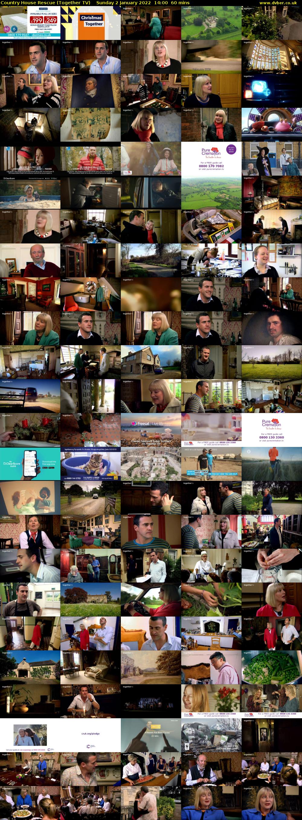Country House Rescue (Together TV) Sunday 2 January 2022 14:00 - 15:00