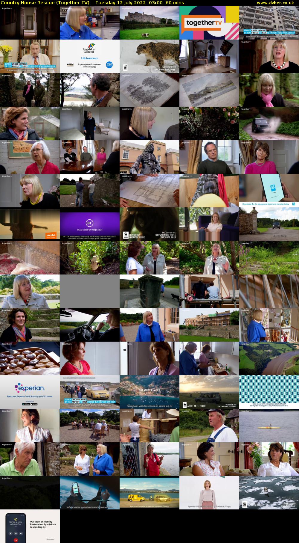 Country House Rescue (Together TV) Tuesday 12 July 2022 03:00 - 04:00