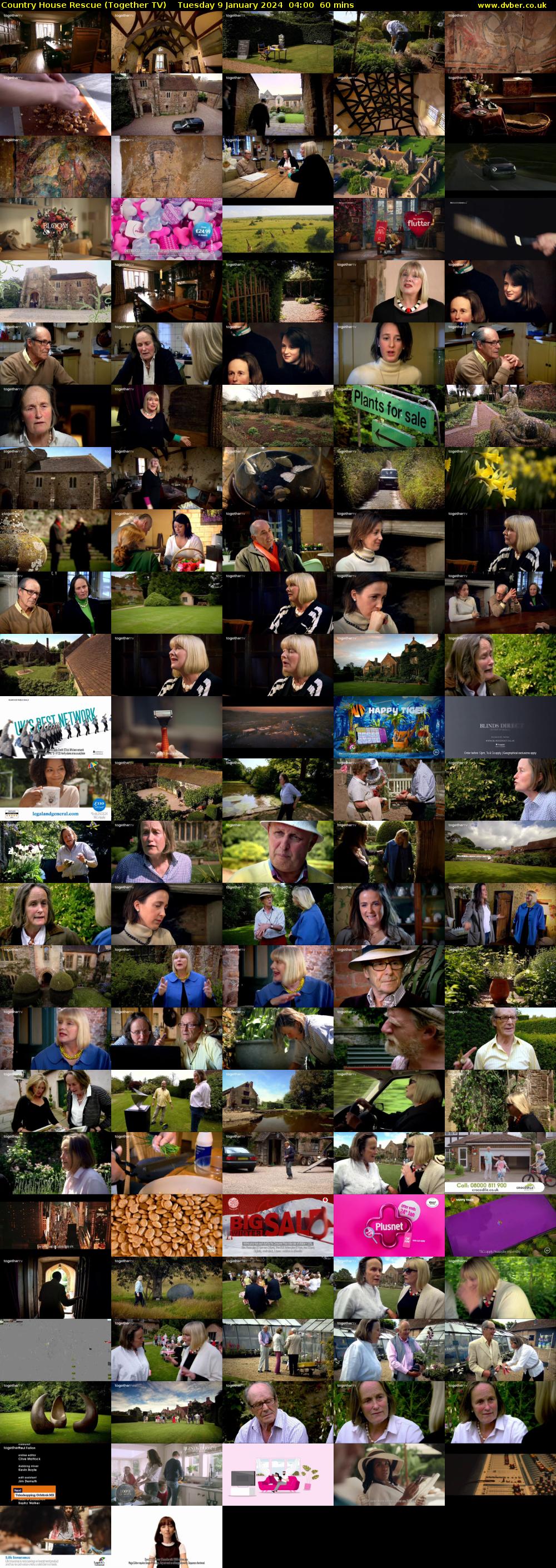 Country House Rescue (Together TV) Tuesday 9 January 2024 04:00 - 05:00