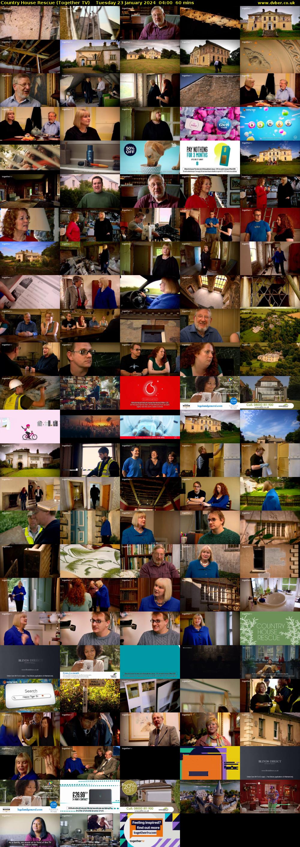Country House Rescue (Together TV) Tuesday 23 January 2024 04:00 - 05:00
