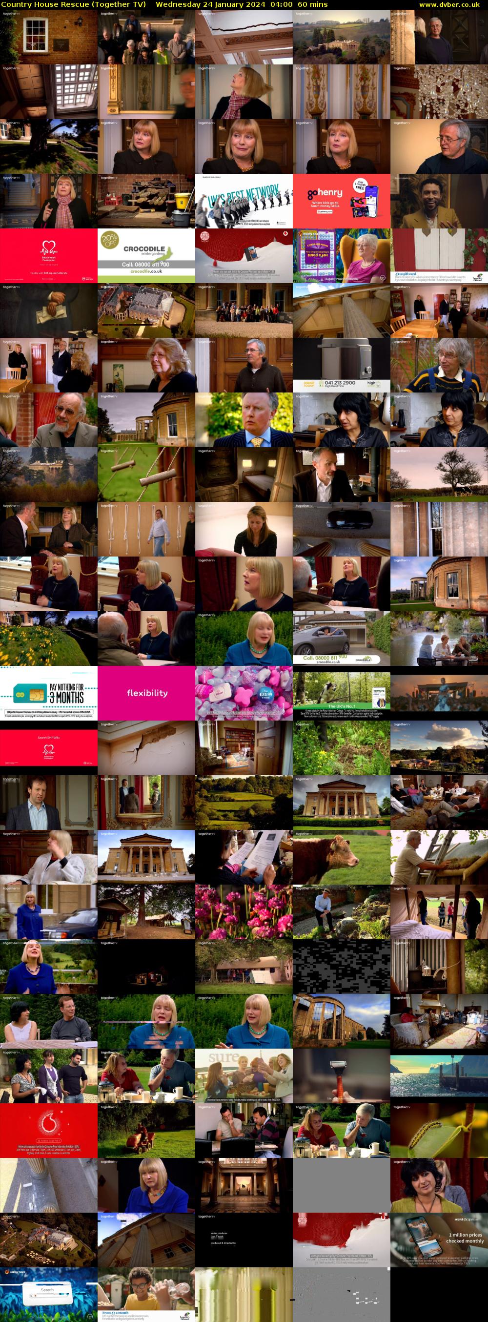 Country House Rescue (Together TV) Wednesday 24 January 2024 04:00 - 05:00