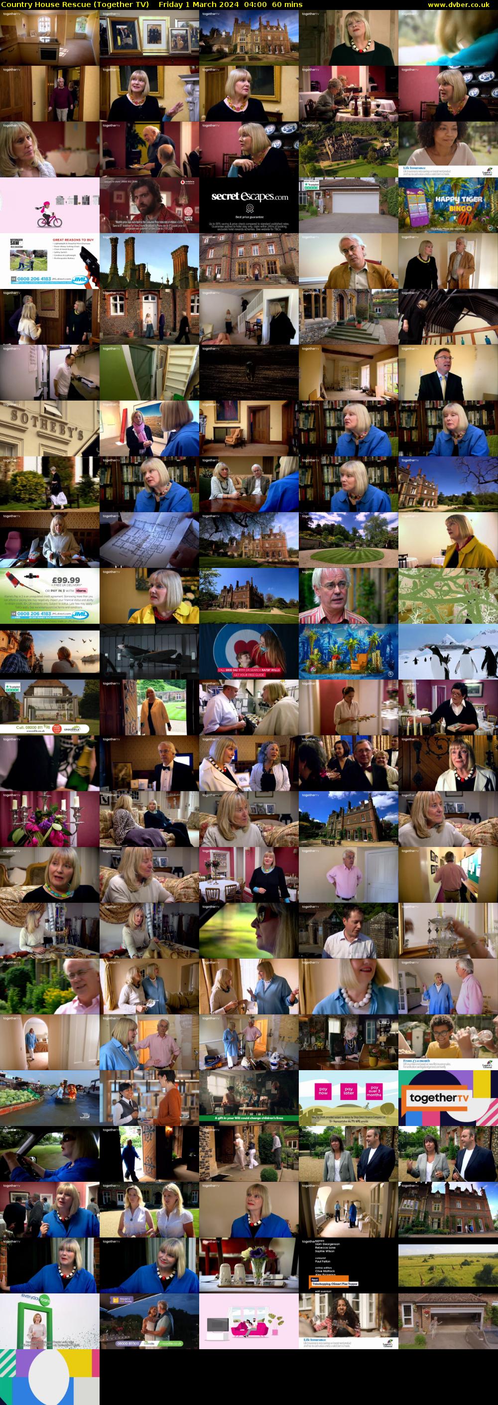 Country House Rescue (Together TV) Friday 1 March 2024 04:00 - 05:00