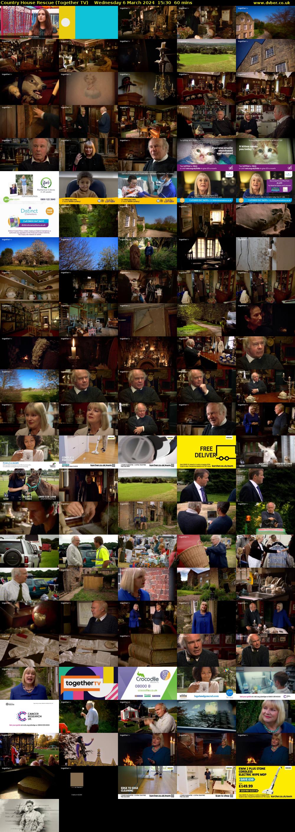 Country House Rescue (Together TV) Wednesday 6 March 2024 15:30 - 16:30