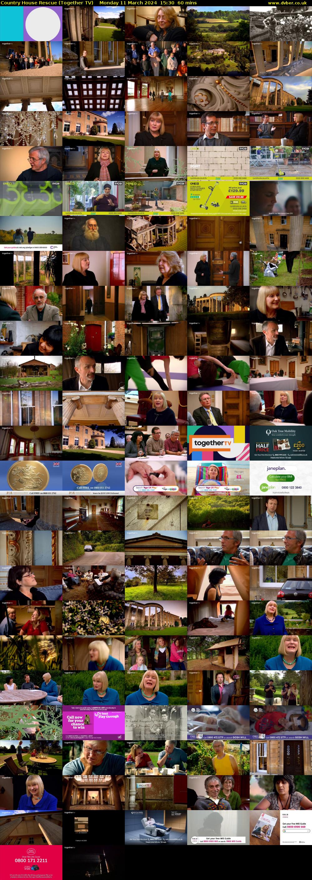Country House Rescue (Together TV) Monday 11 March 2024 15:30 - 16:30