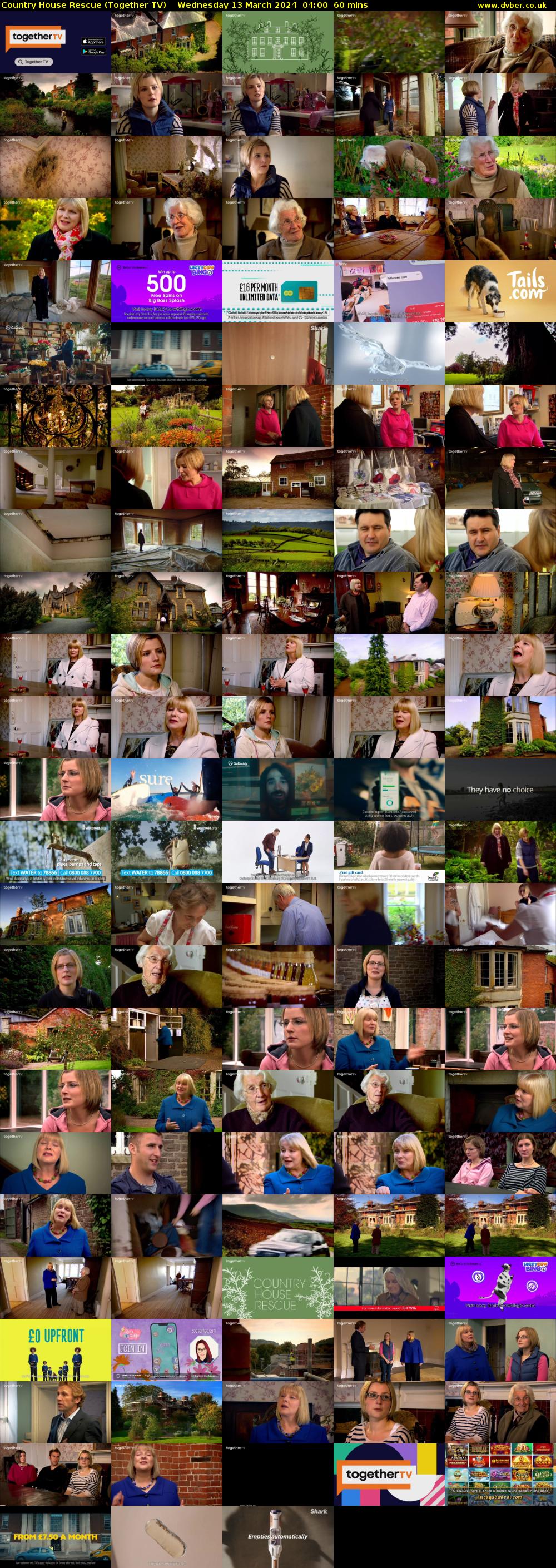 Country House Rescue (Together TV) Wednesday 13 March 2024 04:00 - 05:00