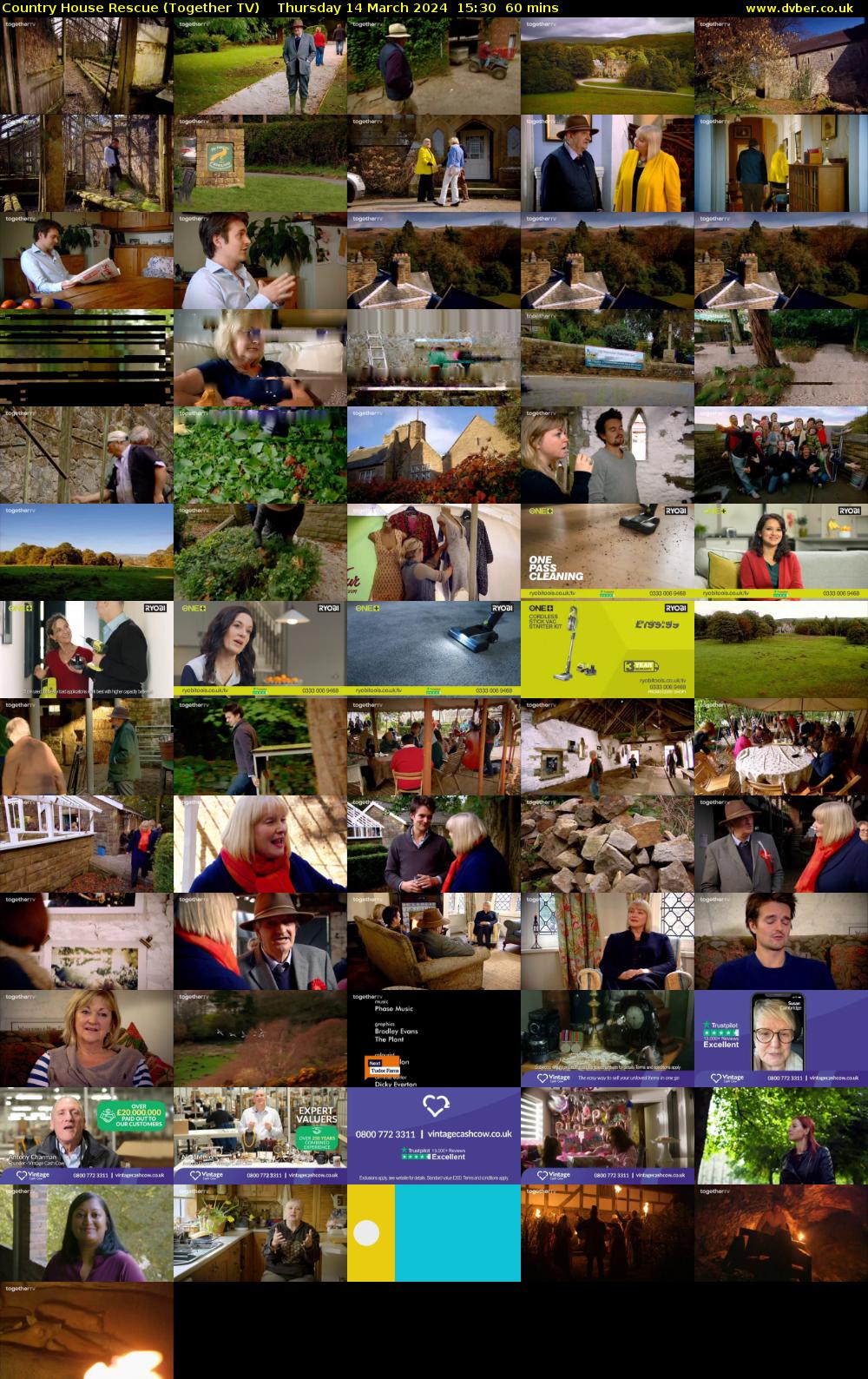 Country House Rescue (Together TV) Thursday 14 March 2024 15:30 - 16:30