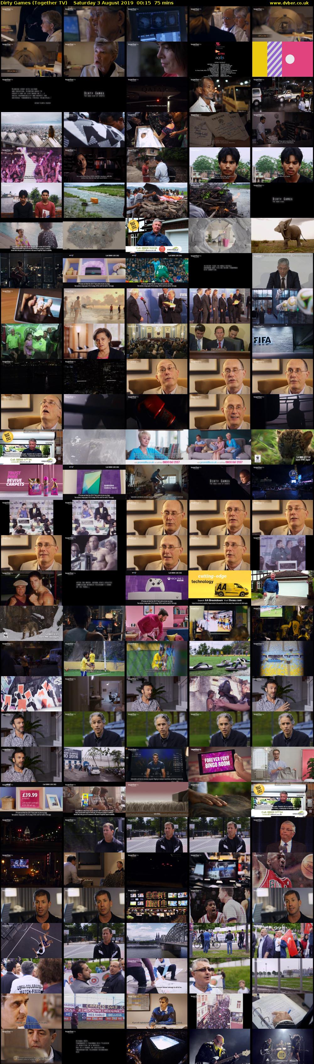 Dirty Games (Together TV) Saturday 3 August 2019 00:15 - 01:30