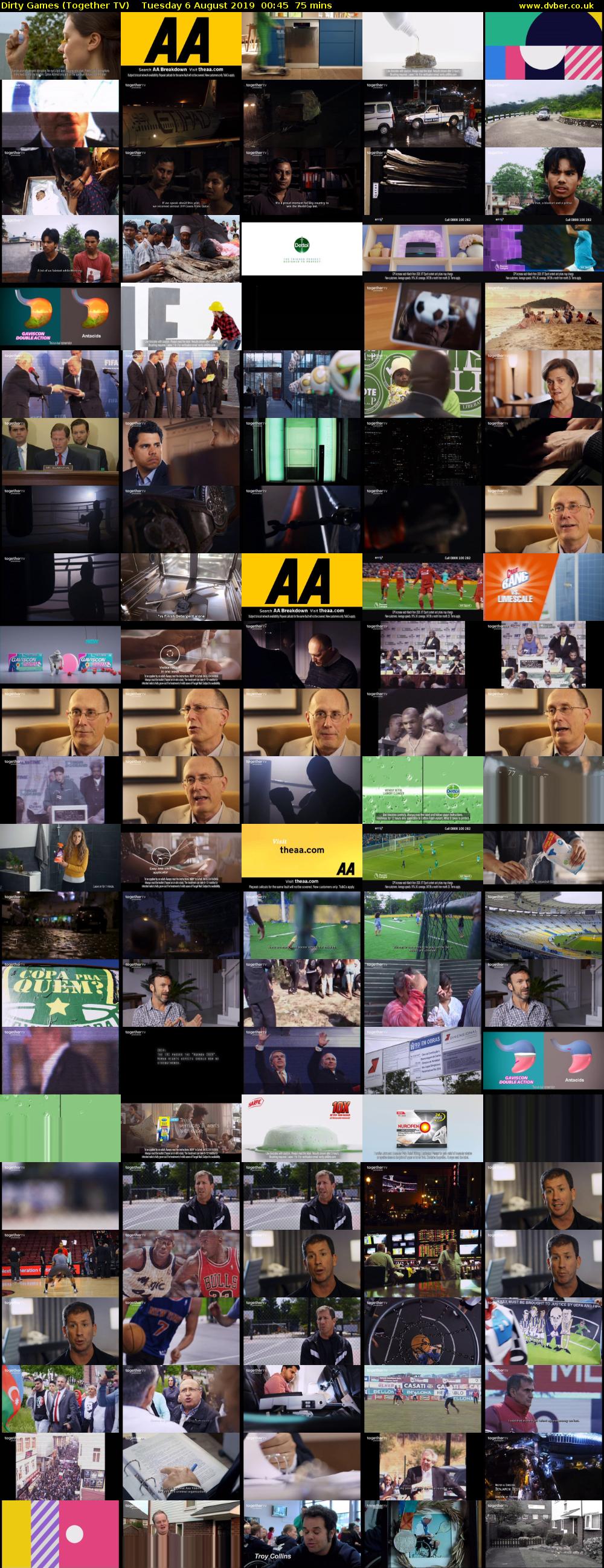 Dirty Games (Together TV) Tuesday 6 August 2019 00:45 - 02:00