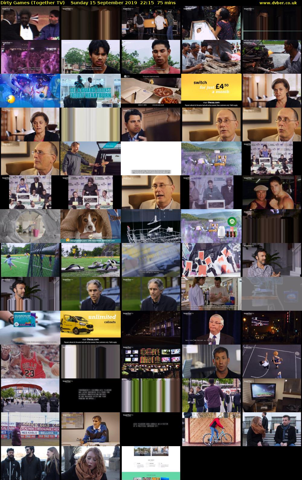 Dirty Games (Together TV) Sunday 15 September 2019 22:15 - 23:30