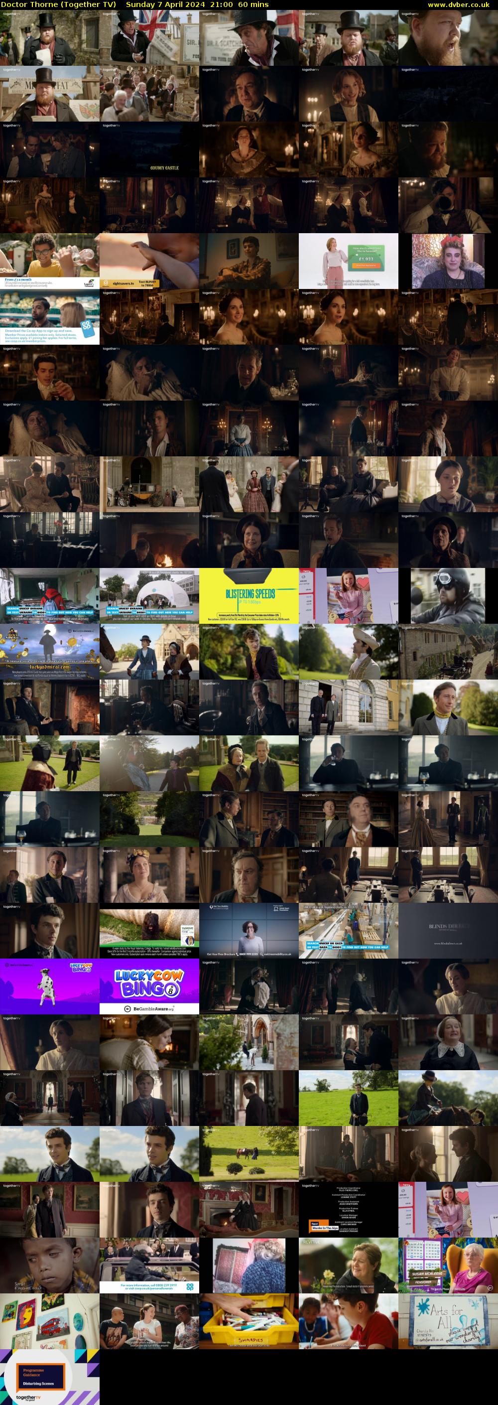 Doctor Thorne (Together TV) Sunday 7 April 2024 21:00 - 22:00