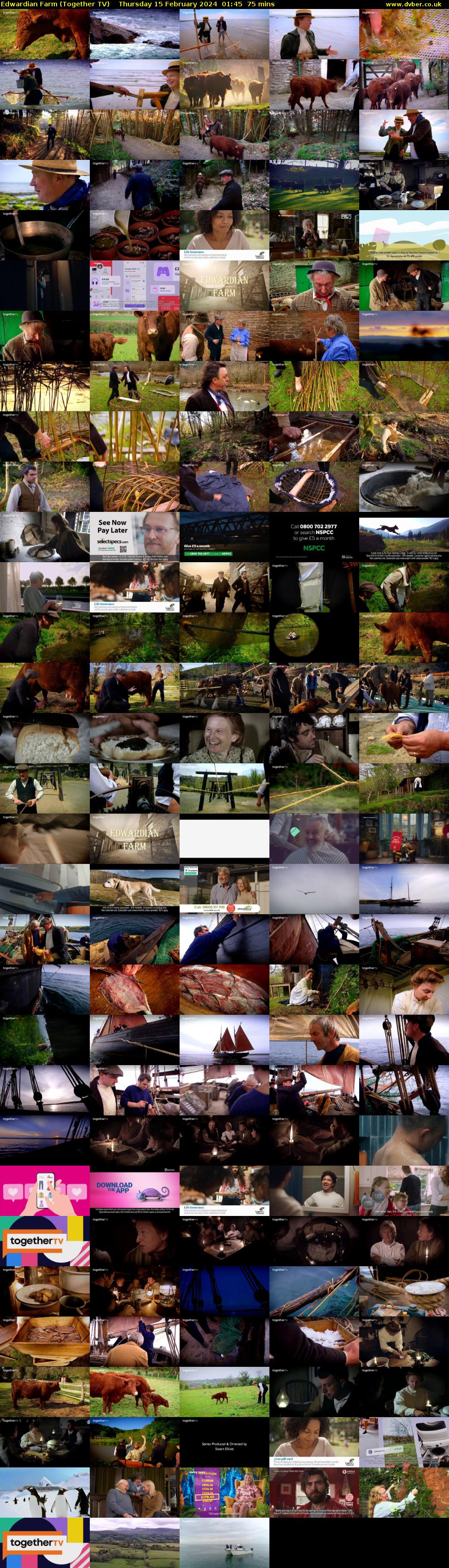 Edwardian Farm (Together TV) Thursday 15 February 2024 01:45 - 03:00