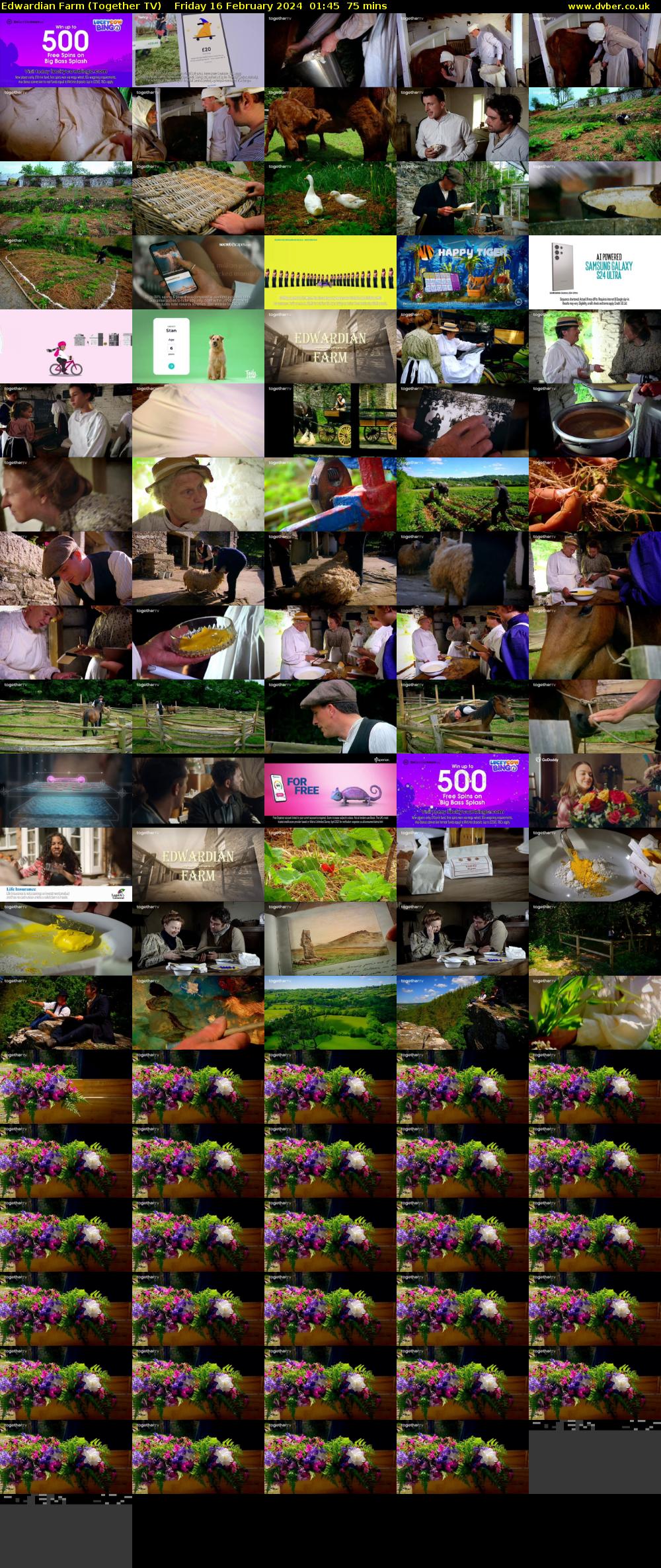 Edwardian Farm (Together TV) Friday 16 February 2024 01:45 - 03:00