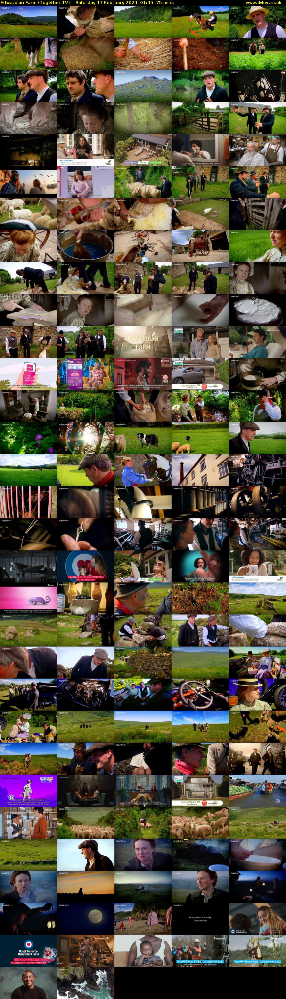 Edwardian Farm (Together TV) Saturday 17 February 2024 01:45 - 03:00