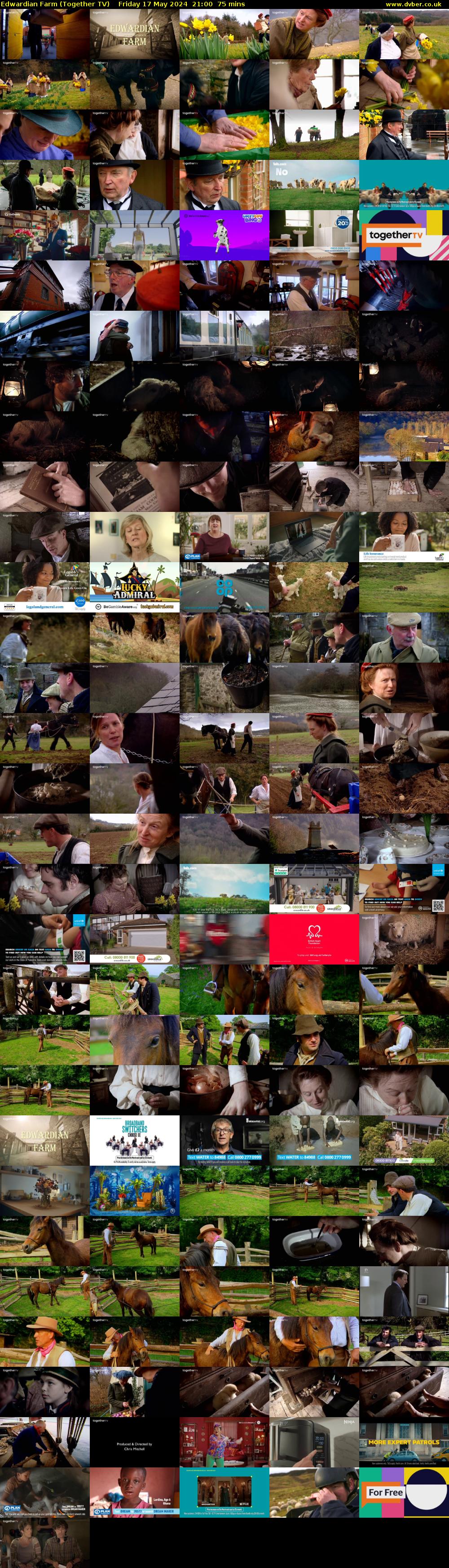 Edwardian Farm (Together TV) Friday 17 May 2024 21:00 - 22:15