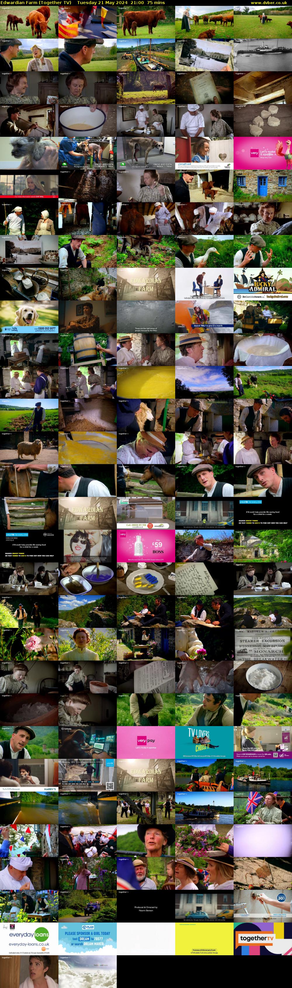 Edwardian Farm (Together TV) Tuesday 21 May 2024 21:00 - 22:15