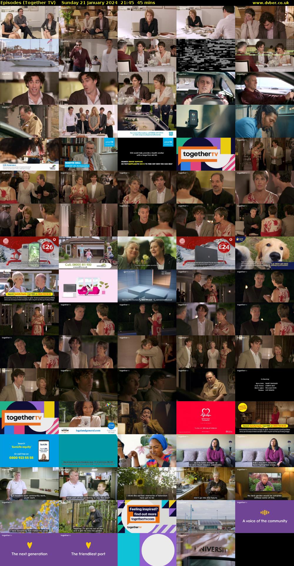 Episodes (Together TV) Sunday 21 January 2024 21:45 - 22:30