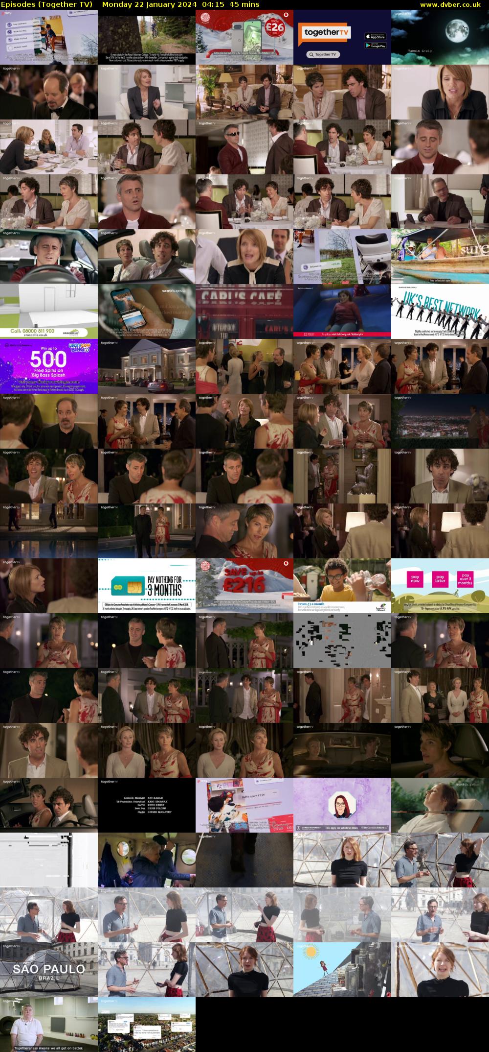Episodes (Together TV) Monday 22 January 2024 04:15 - 05:00