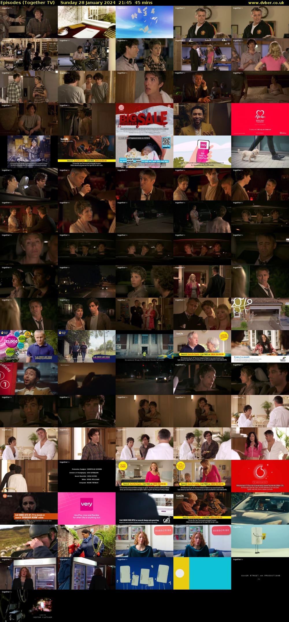 Episodes (Together TV) Sunday 28 January 2024 21:45 - 22:30